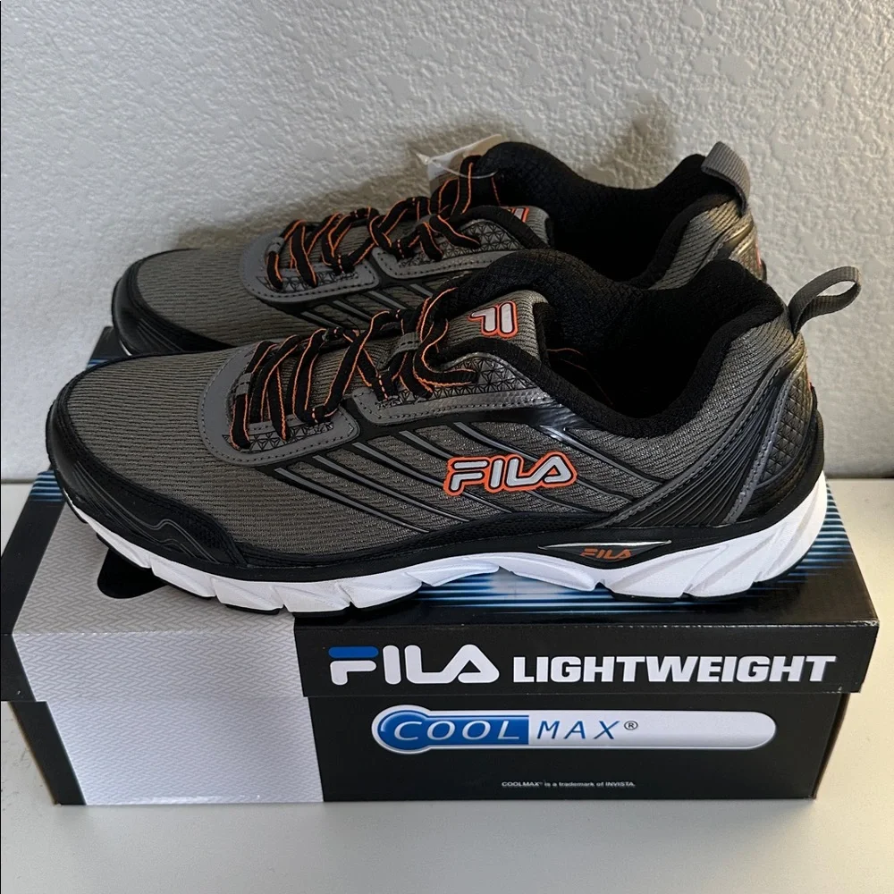 FILA Men's Windshift 12 Running Shoes Cool Max Wide Size 12 New‎ in Box!
